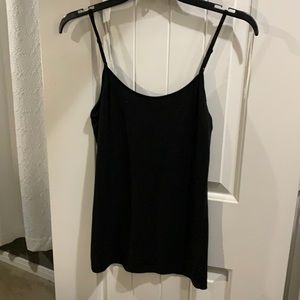 Black tank top